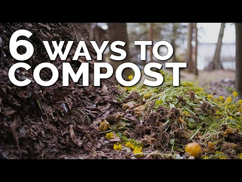 Different ways to compost
